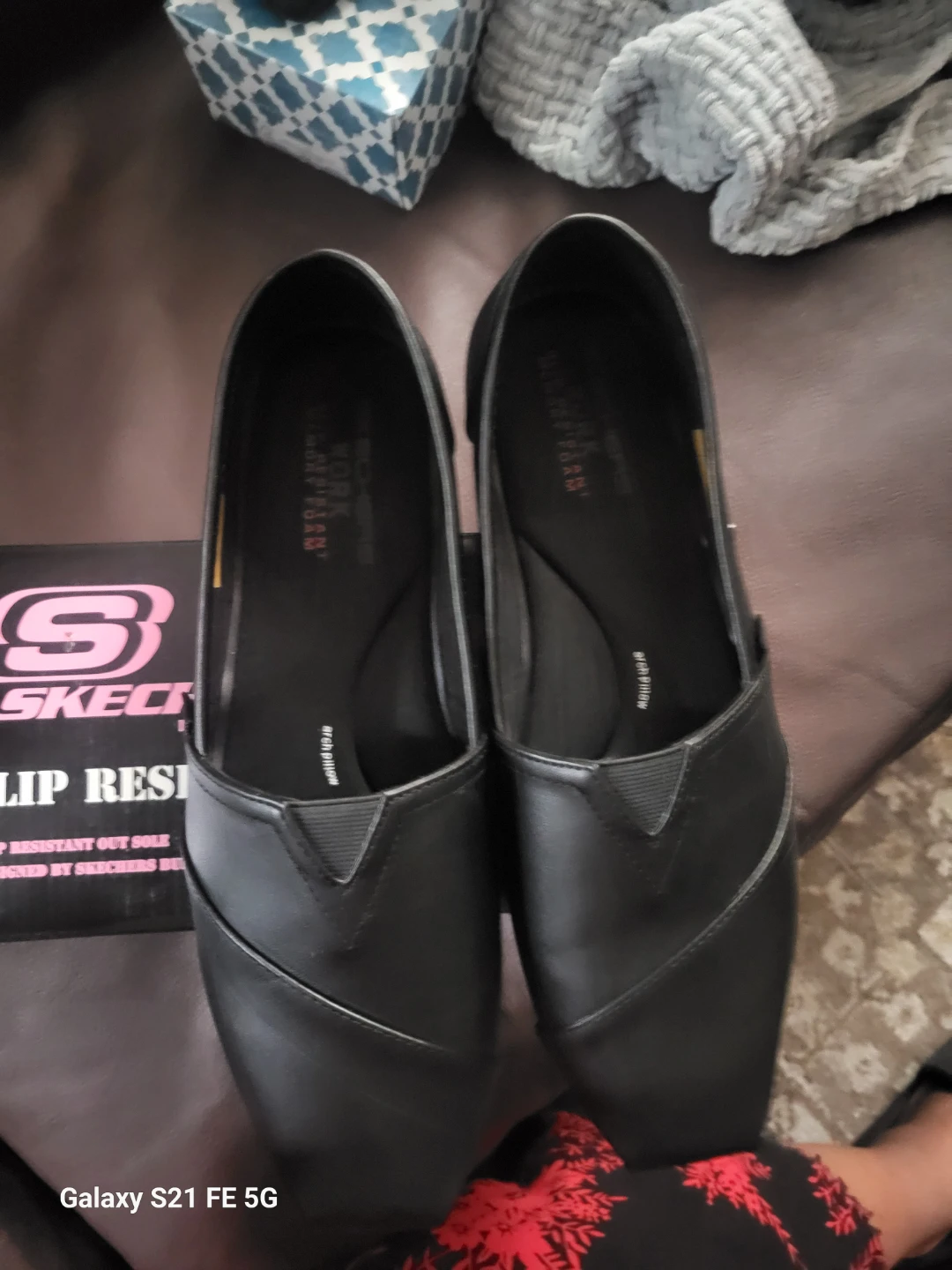 Skechers Work Slip Resistant Loafers