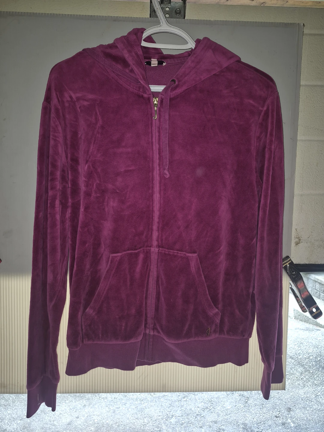 Juicy Couture Velour Hoodie - Size S