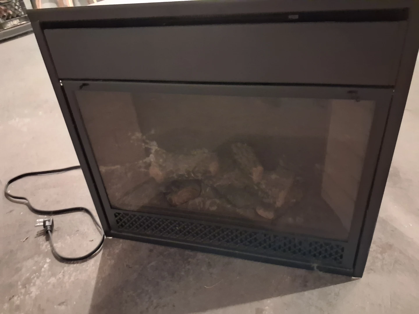 Electric Fireplace Insert with Mantle - photo 4