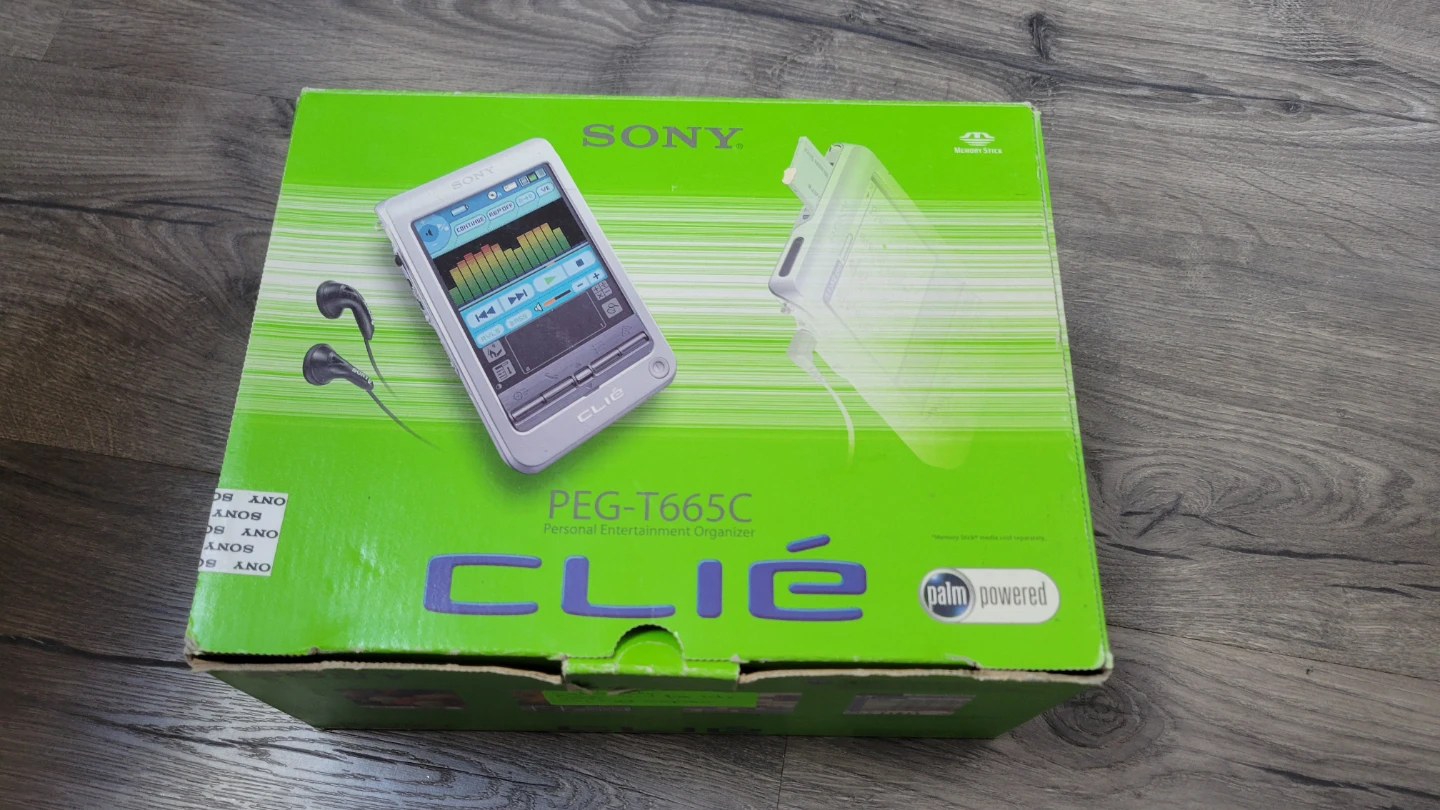Sony CLIE PEG-T665C Personal Entertainment Organizer - photo 5