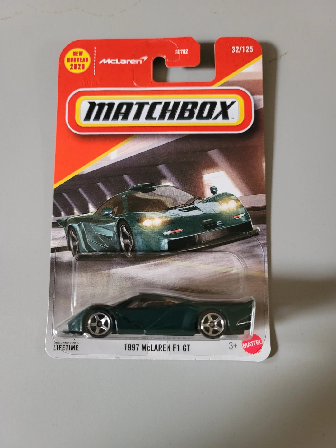 Matchbox 1997 McLaren F1 GT Die-cast Car