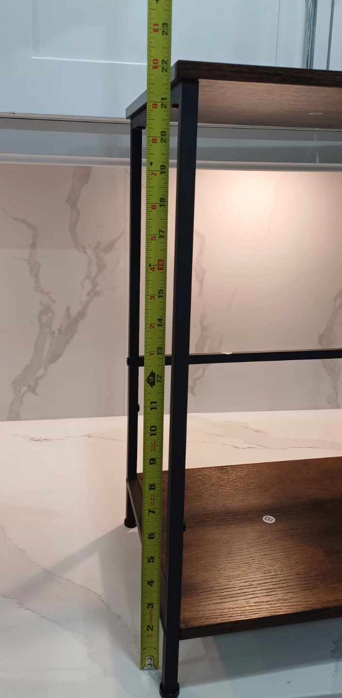 Two Industrial Style End Tables - photo 3