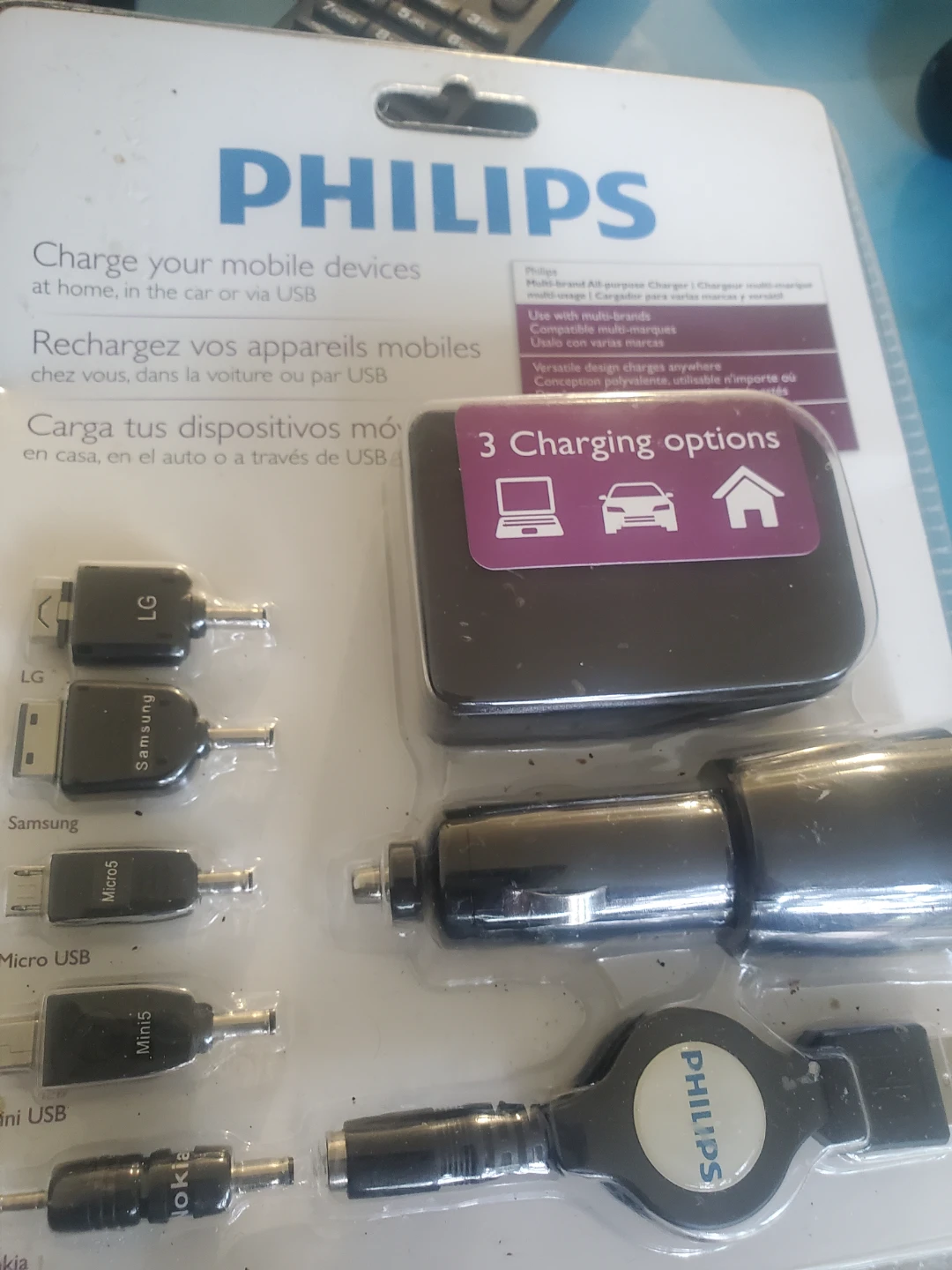 Philips Multi-Brand All-Purpose Mobile Device Charger