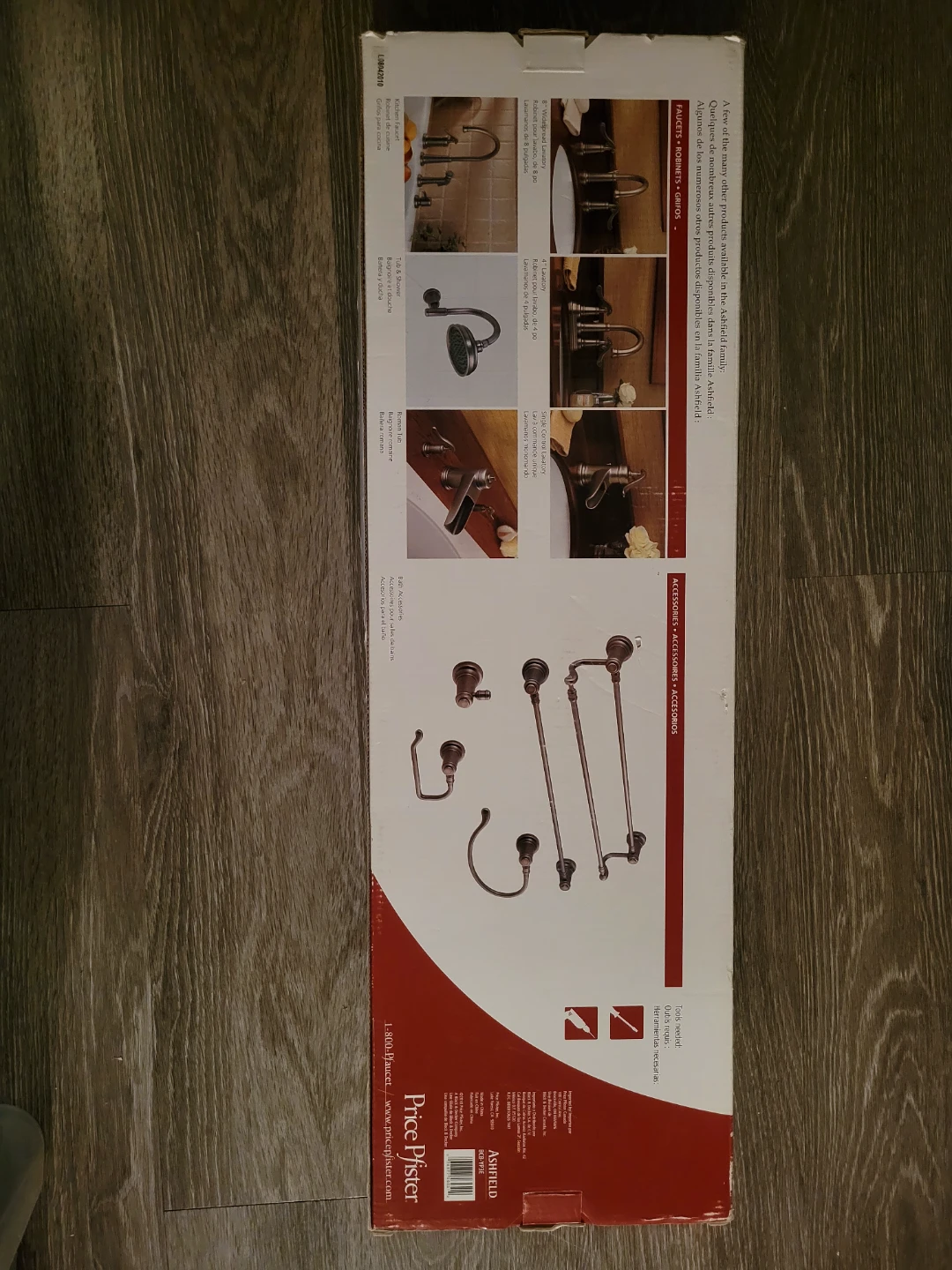 Price Pfister Ashfield 3-Piece Bath Accessory Set