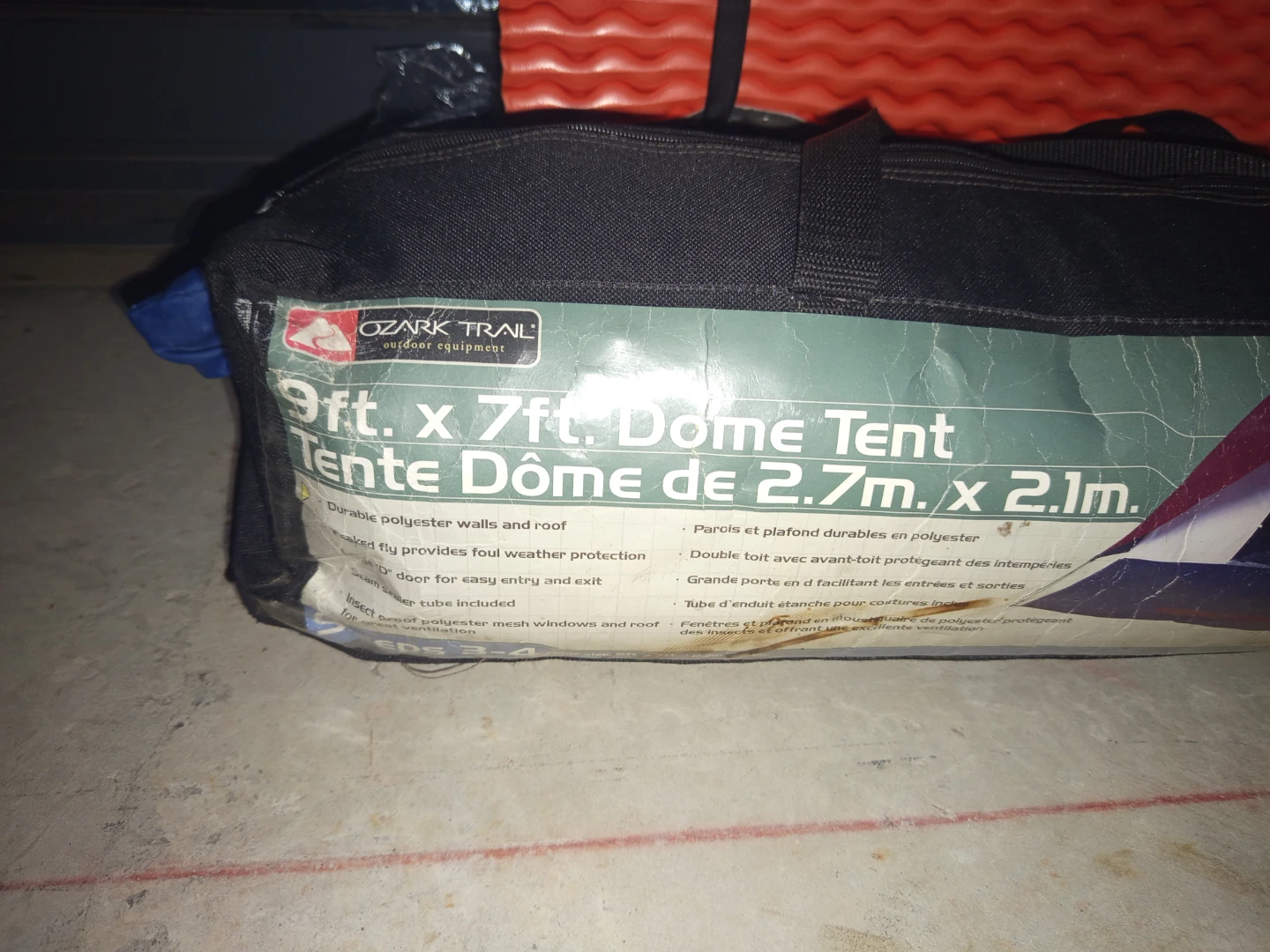 Ozark Trail 9ft x 7ft Dome Tent - photo 2