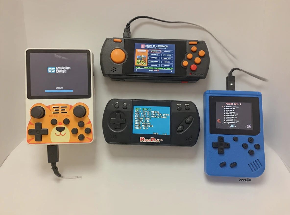 Portable Retro Handheld Game Consoles Bundle
