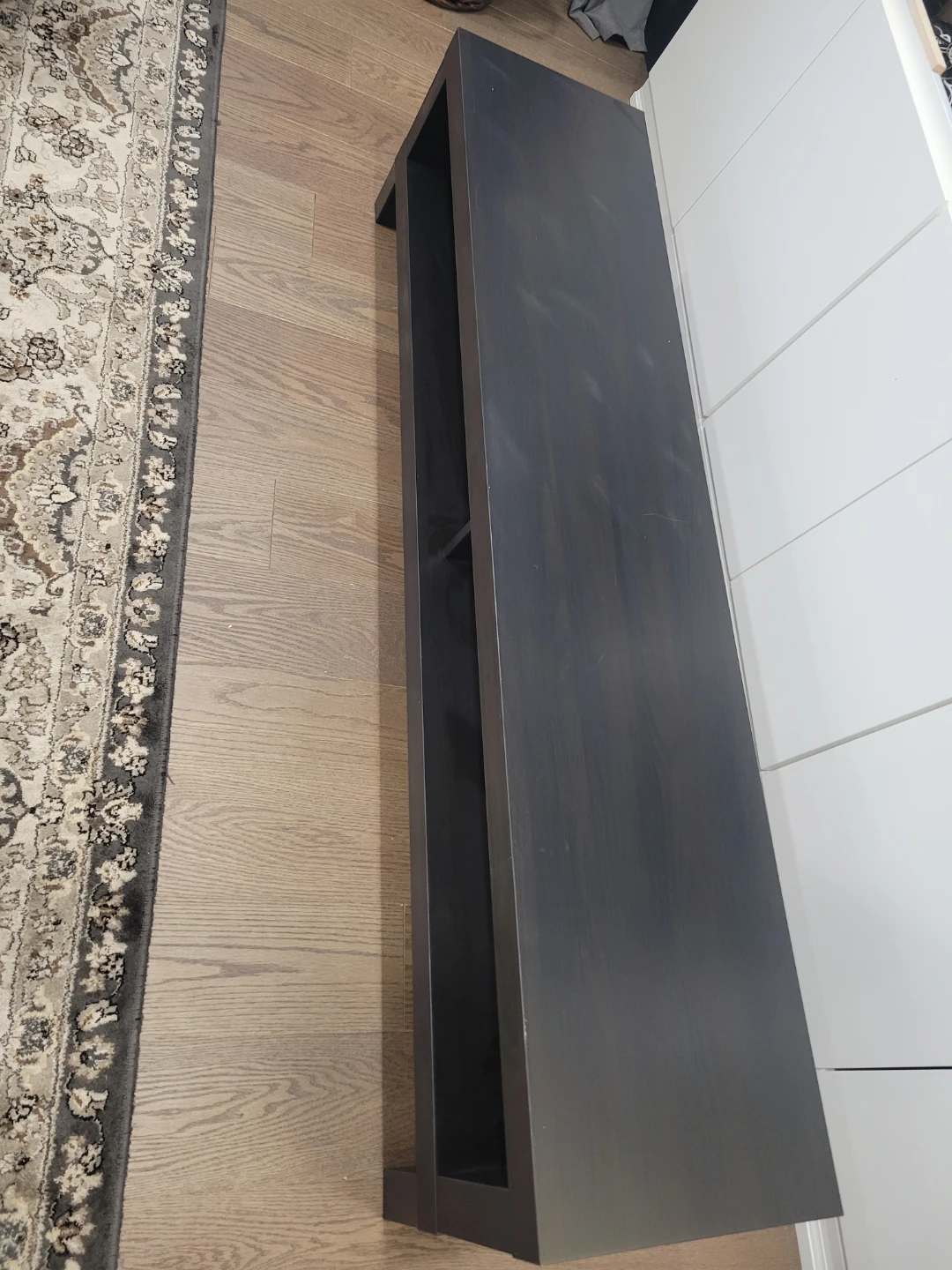 Black Ikea TV Stand - photo 3