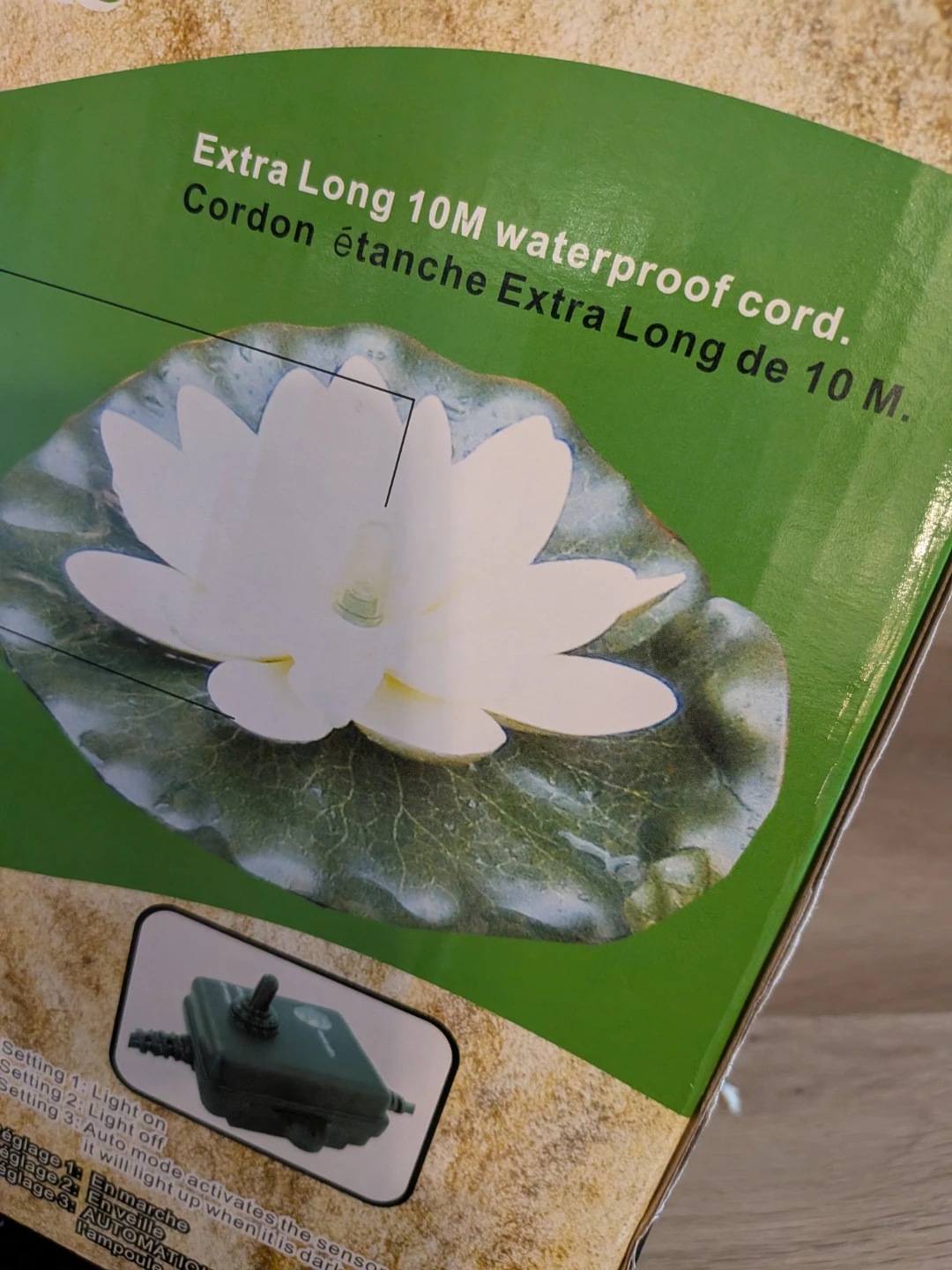 6 Lighted Water Lilies for Ponds - photo 3