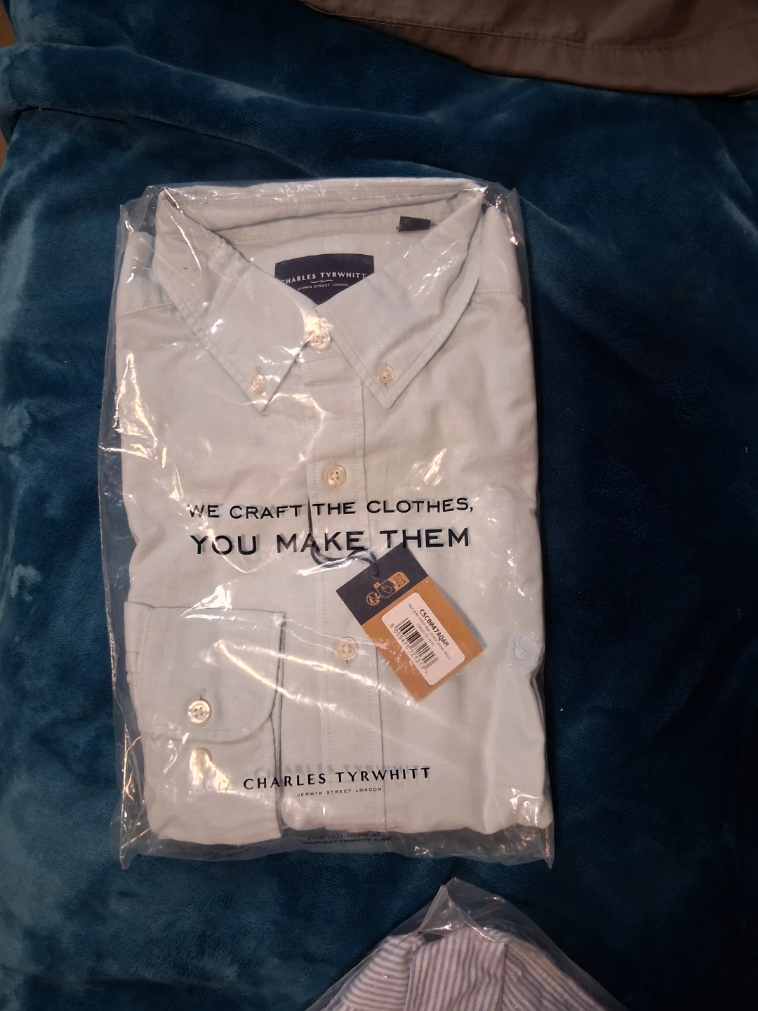 Charles Tyrwhitt Light Blue Oxford Shirt