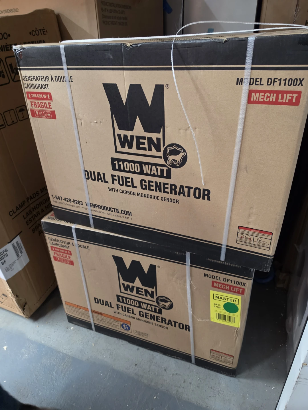 WEN DF1100X 11000 Watt Dual Fuel Generator - photo 2