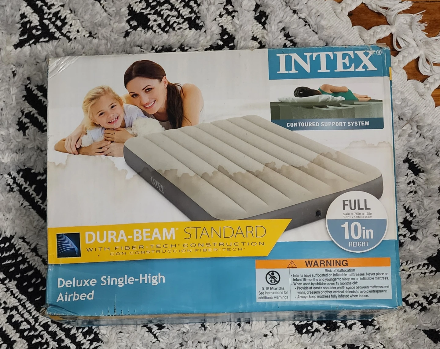 INTEX Dura-Beam Standard Deluxe Single-High Airbed - photo 2
