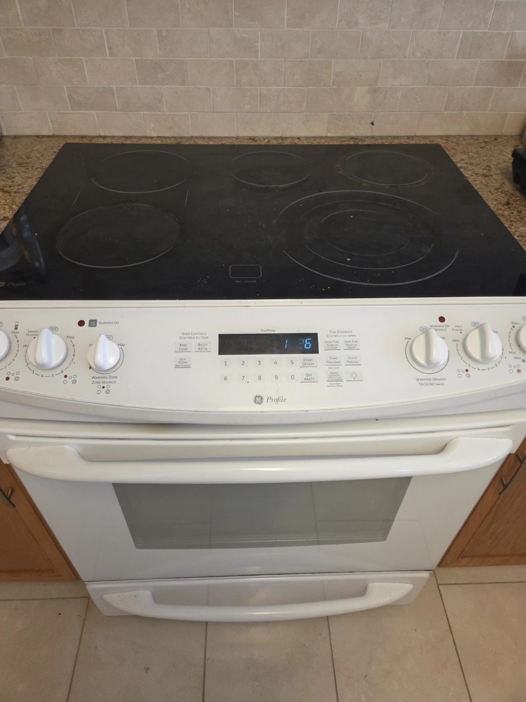 GE Profile Electric Stove with Oven $300 OBO