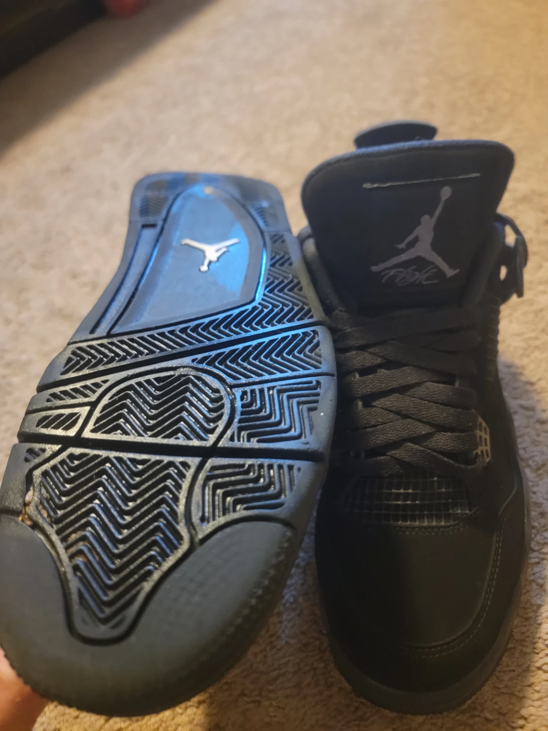 Air Jordan 4 'Black Cat' Sneakers rep - photo 4