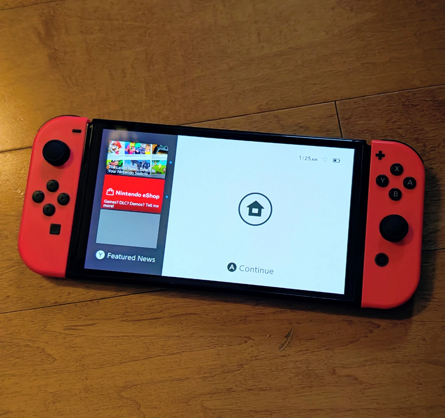 Nintendo Switch Console OLED - Red Joy-Cons - photo 2