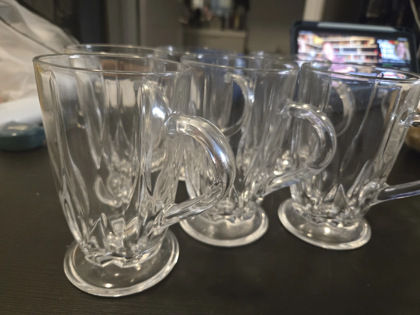 Blinkmax Clear Glass Mugs Set of 6 - photo 2