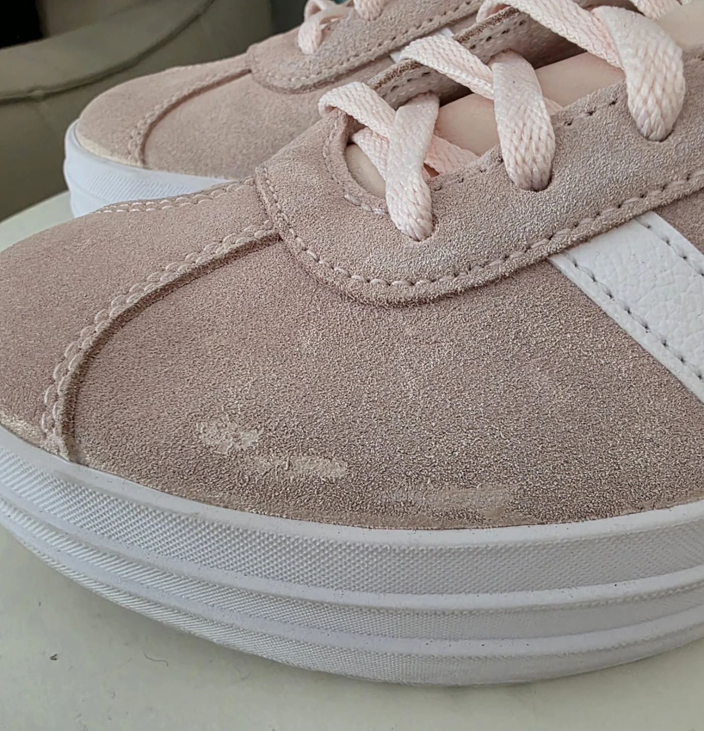 Ladies Addidas Platform Court Shoes - photo 3