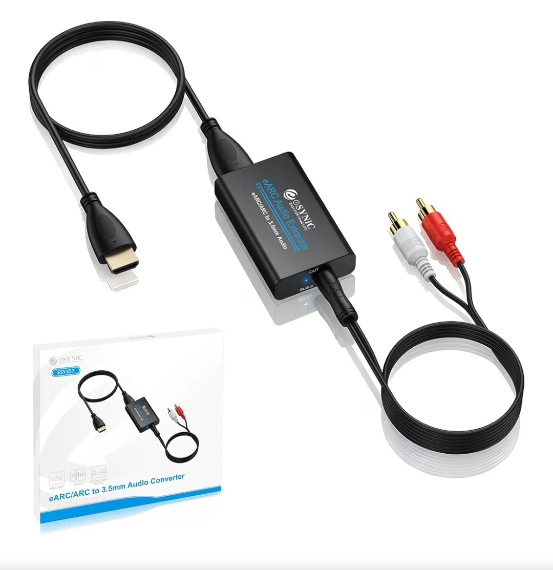 Esynic eARC/ARC to 3.5mm Audio Converter - photo 2