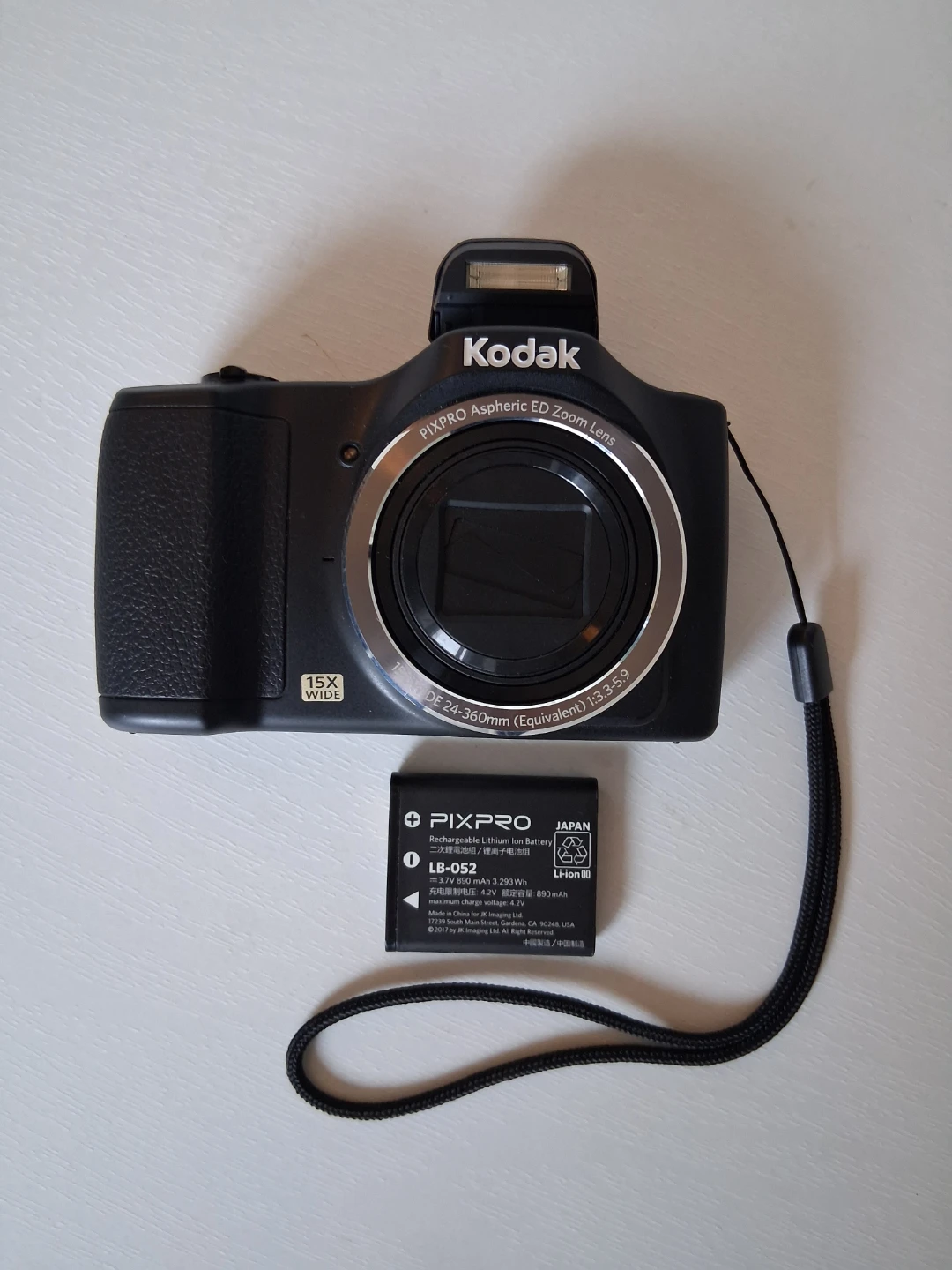 Kodak PixPro Fz152 Aspheric Ed Zoom Lens 3inch Digital Camera