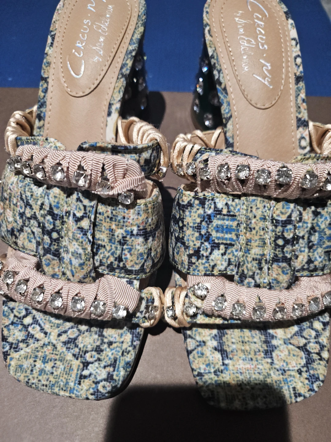 Circus NY by Sam Edelman Embellished Heeled Mules - photo 2