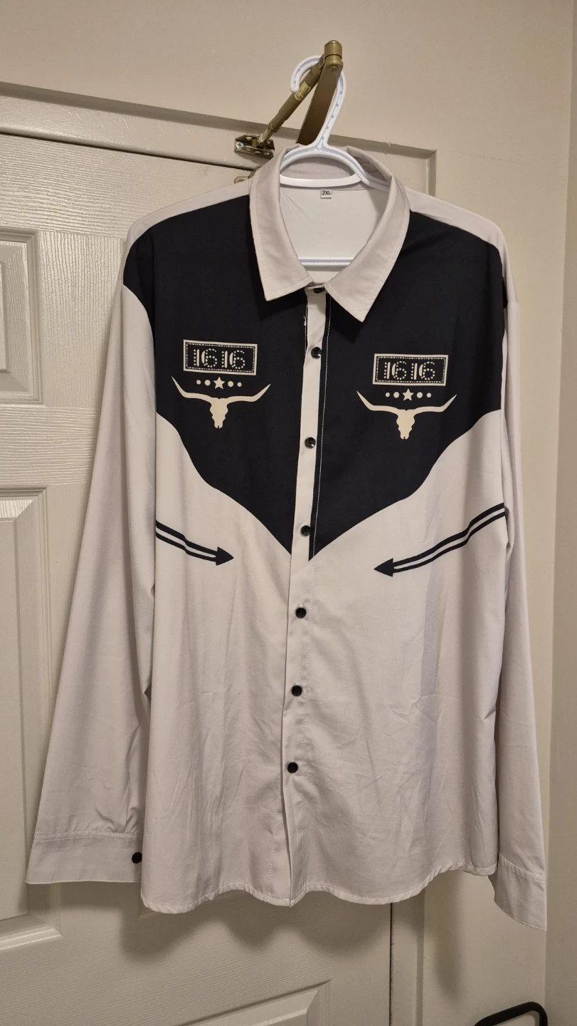 🤠 Western Style Long Sleeve Shirt