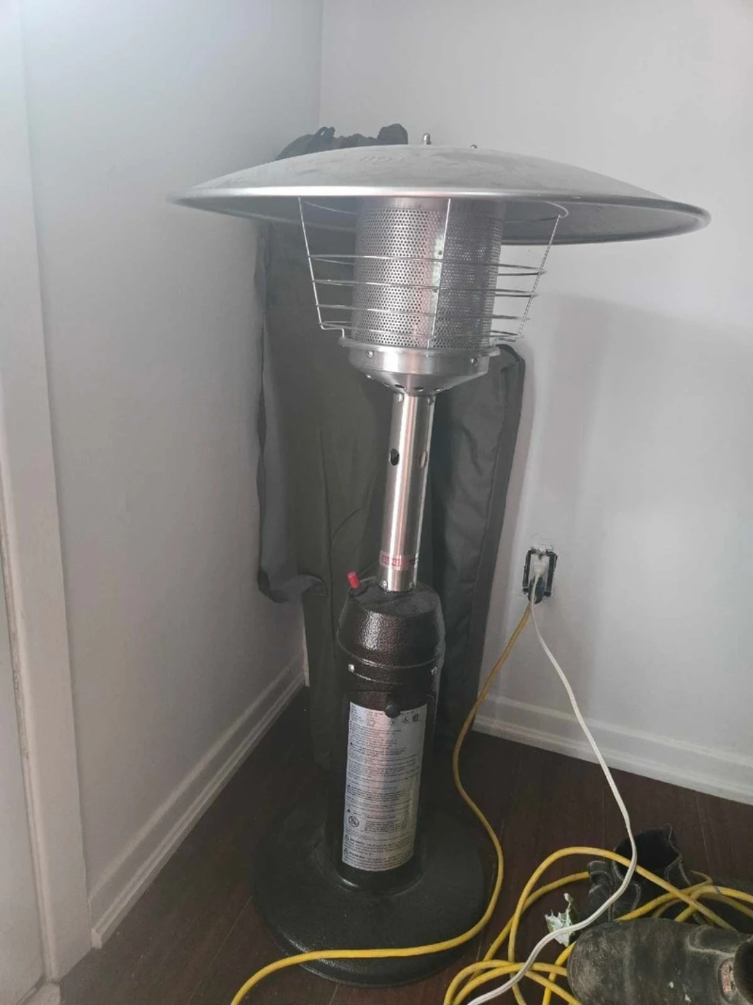 Tabletop Patio Heater - Textured Steel Bronze Finish - photo 2