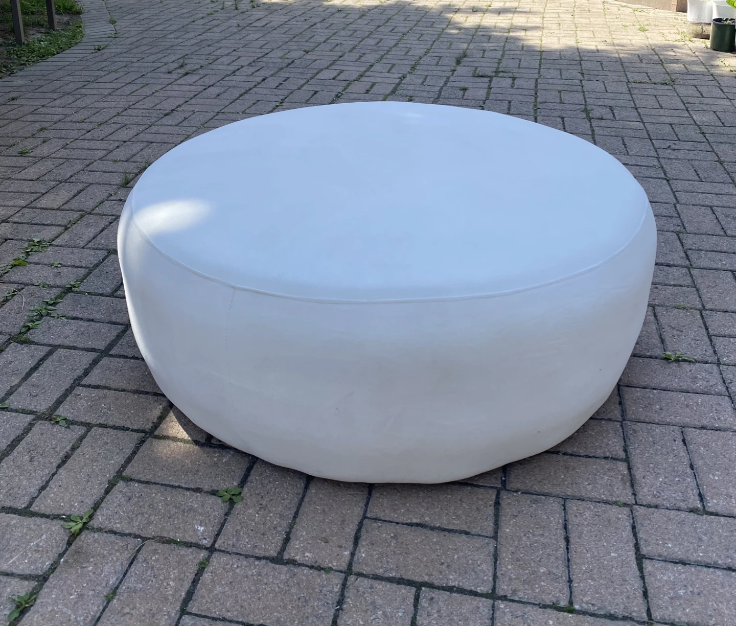 IKEA LILLESÄTER footstool in Axvall off-white - photo 2