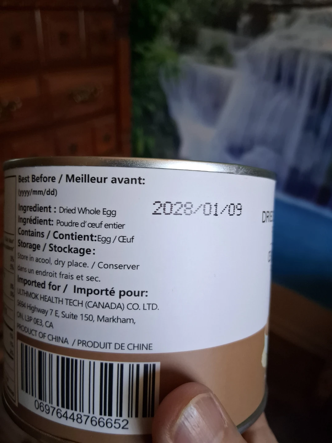 Auspitee Dried Whole Egg Powder - 200g Can - photo 2