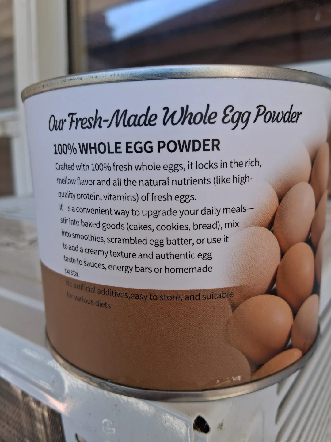 Auspitee Dried Whole Egg Powder - 200g Can - photo 3