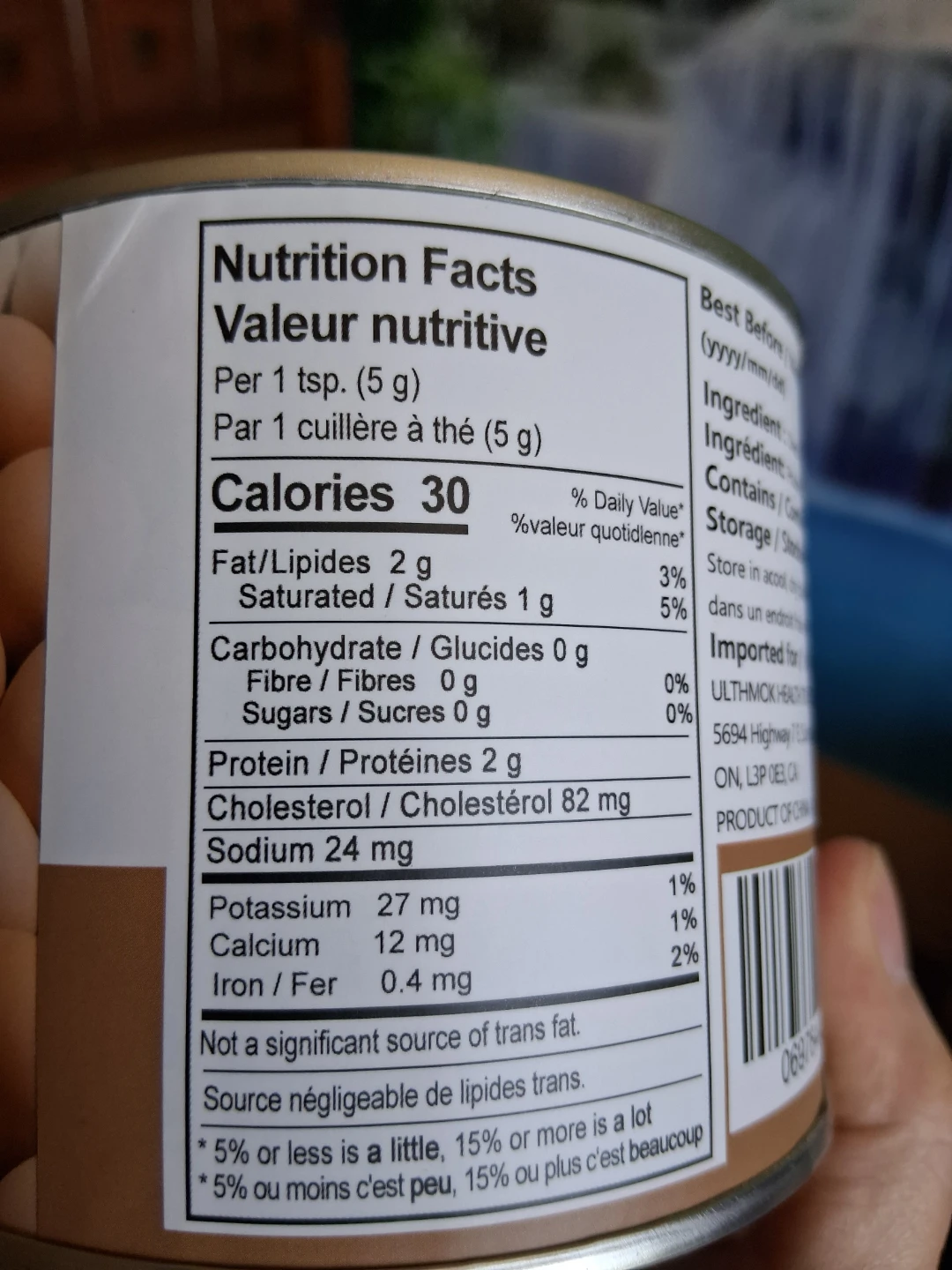 Auspitee Dried Whole Egg Powder - 200g Can - photo 4