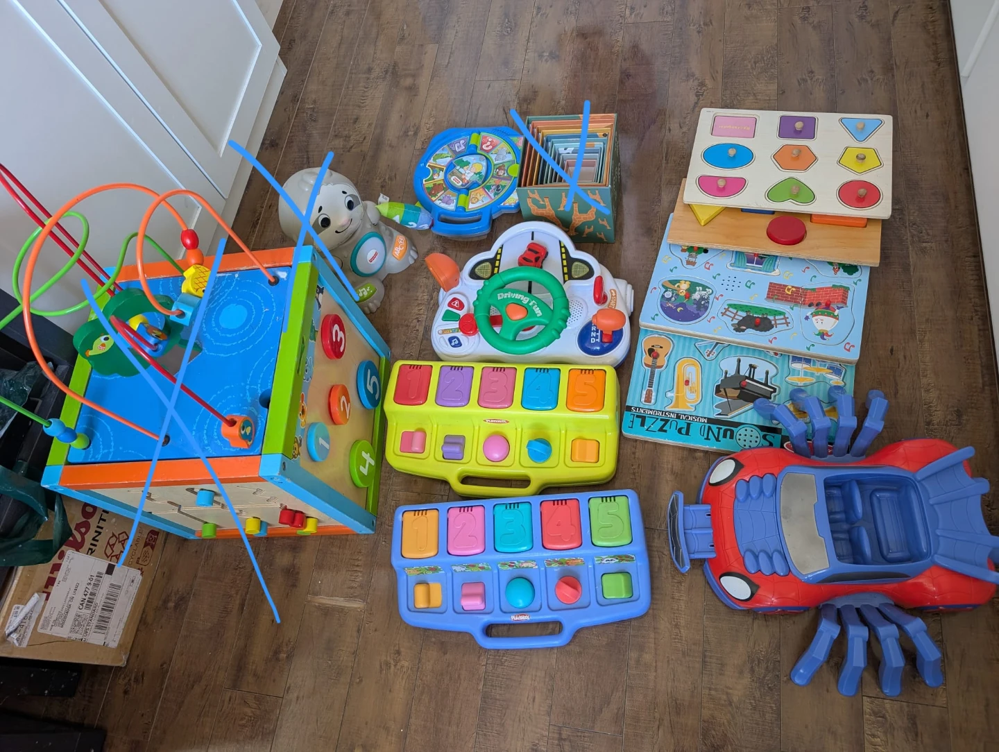 Fisher-Price and Playskool Toddler Toy Bundle