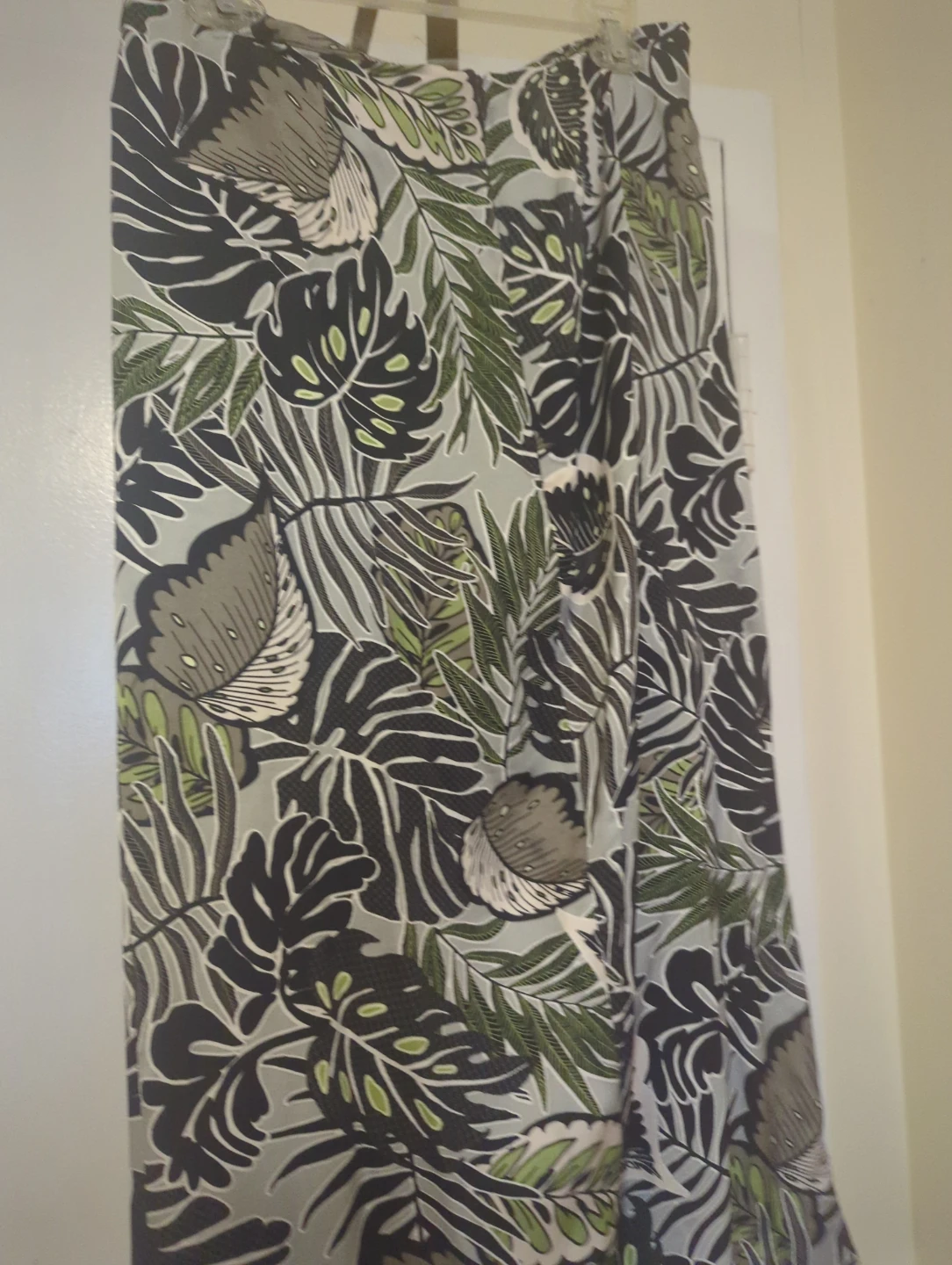 Leaf Print Maxi Skirt - photo 3