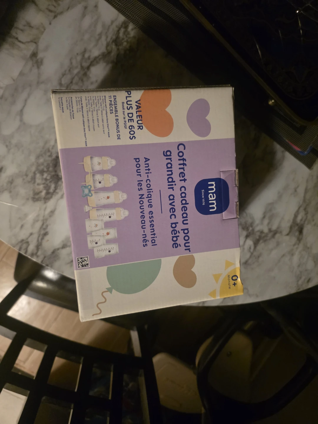 MAM Grow With Baby Gift Set - Anti-Colic Essentials for Newborns
