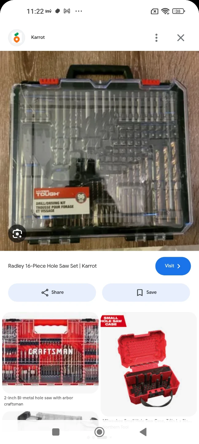 Hyper Tough 96-Piece Drill/Driving Kit