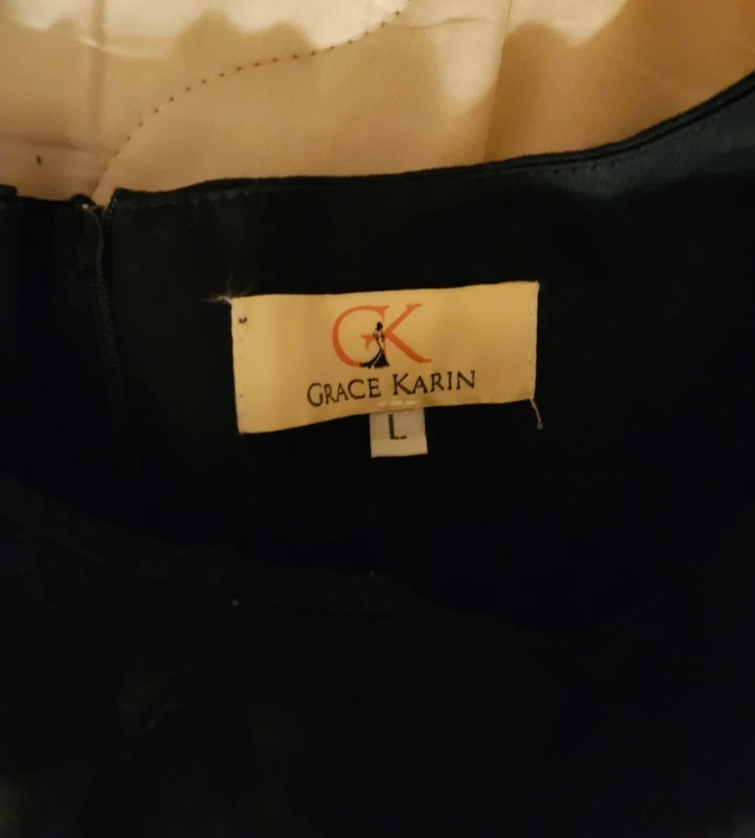 Klein Dress knee-length L Juniors Sleeveless black flare teens - photo 2