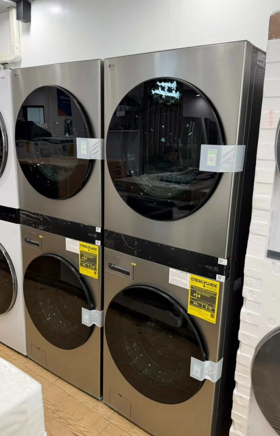 LG thinq Washtower Stacked Washer and Dryer
