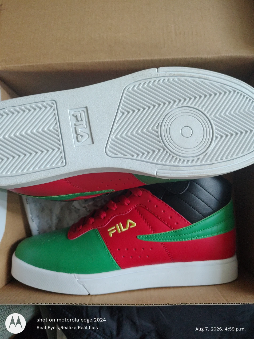 "FILA" HIGH TOP RUNNING SHOES - photo 2