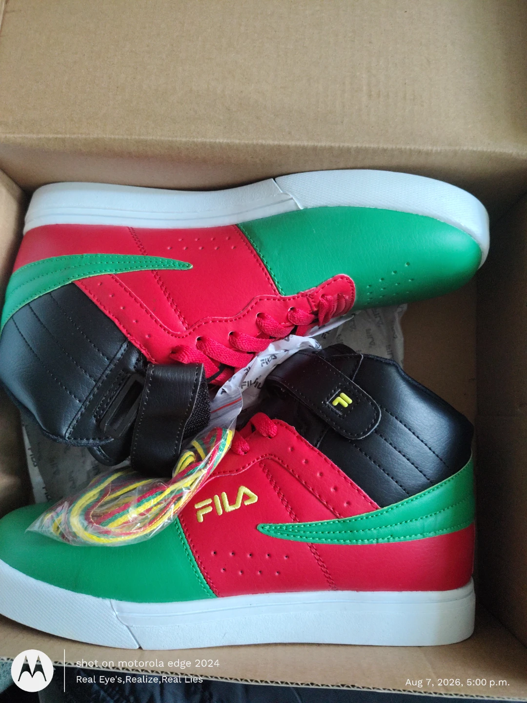 "FILA" HIGH TOP RUNNING SHOES - photo 3