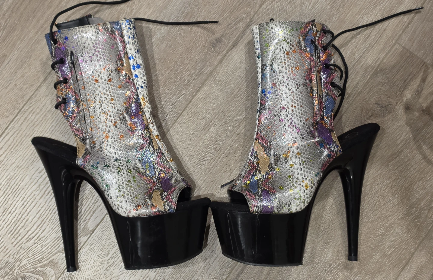 Pleaser Adore-1018SP Platform Ankle Boots  Size 10 - photo 4