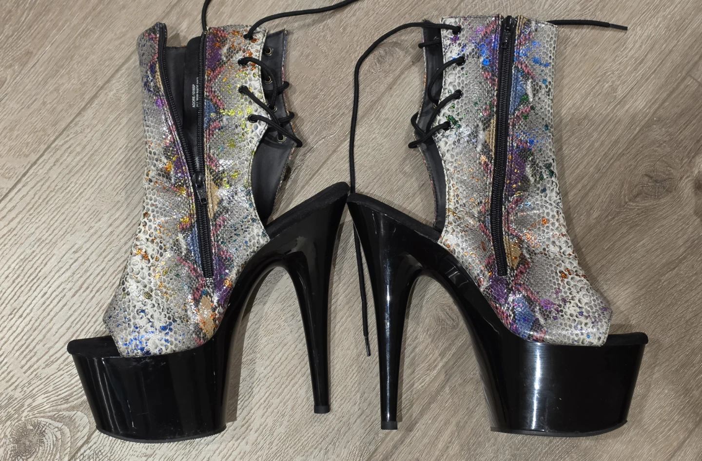 Pleaser Adore-1018SP Platform Ankle Boots  Size 10 - photo 5