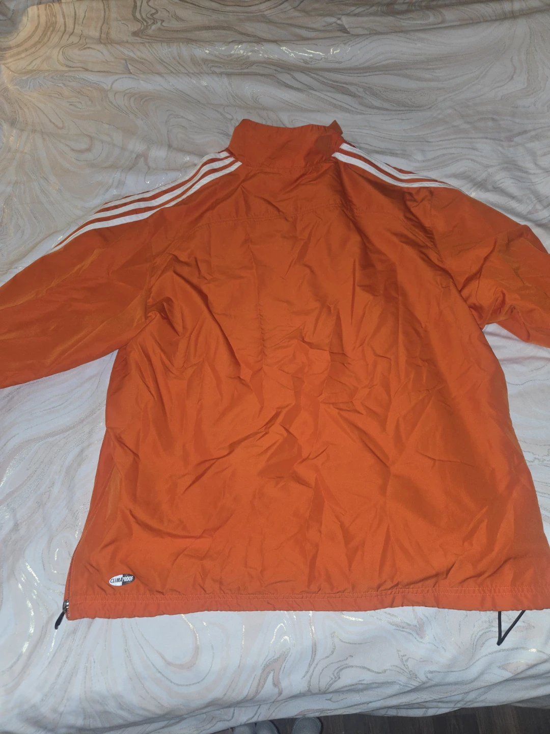 Orange Adidas Climaproof Jacket - photo 3