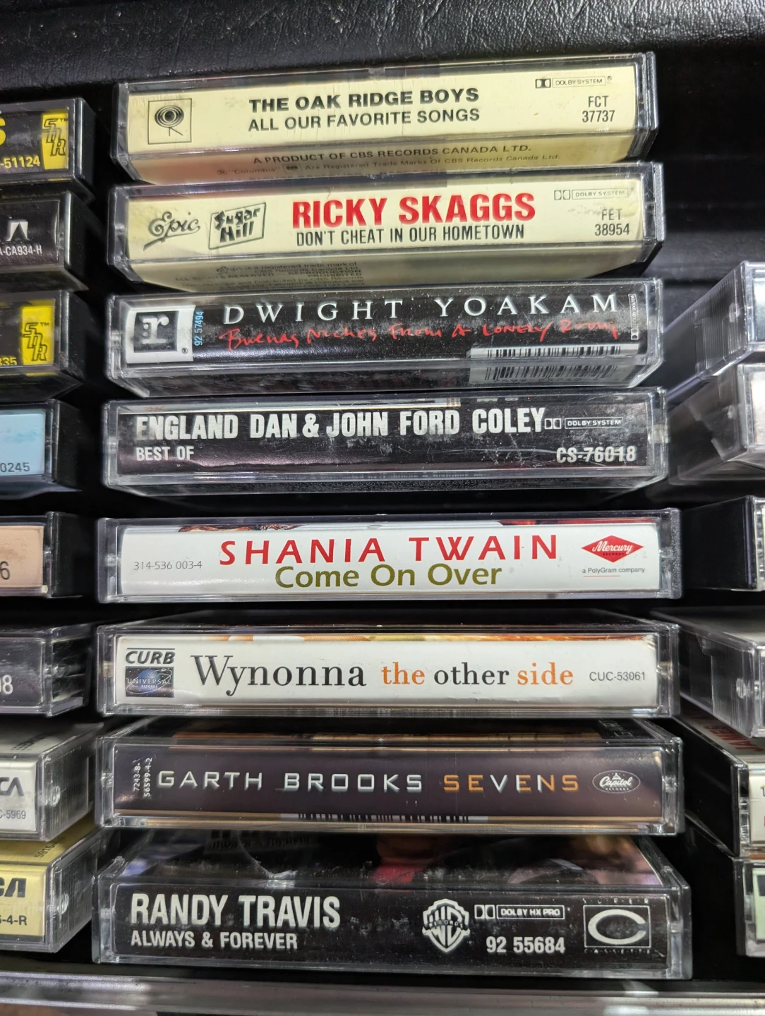 $3 Cassettes, Assorted Cassette Tapes - Country & Rock - photo 3