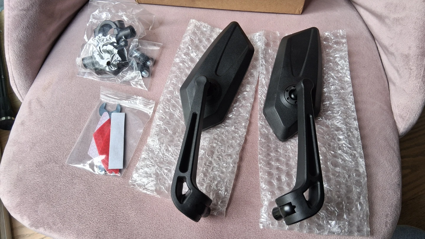 Bicycle mirrors rearview mirrors ebike escooter 1 pair - photo 3