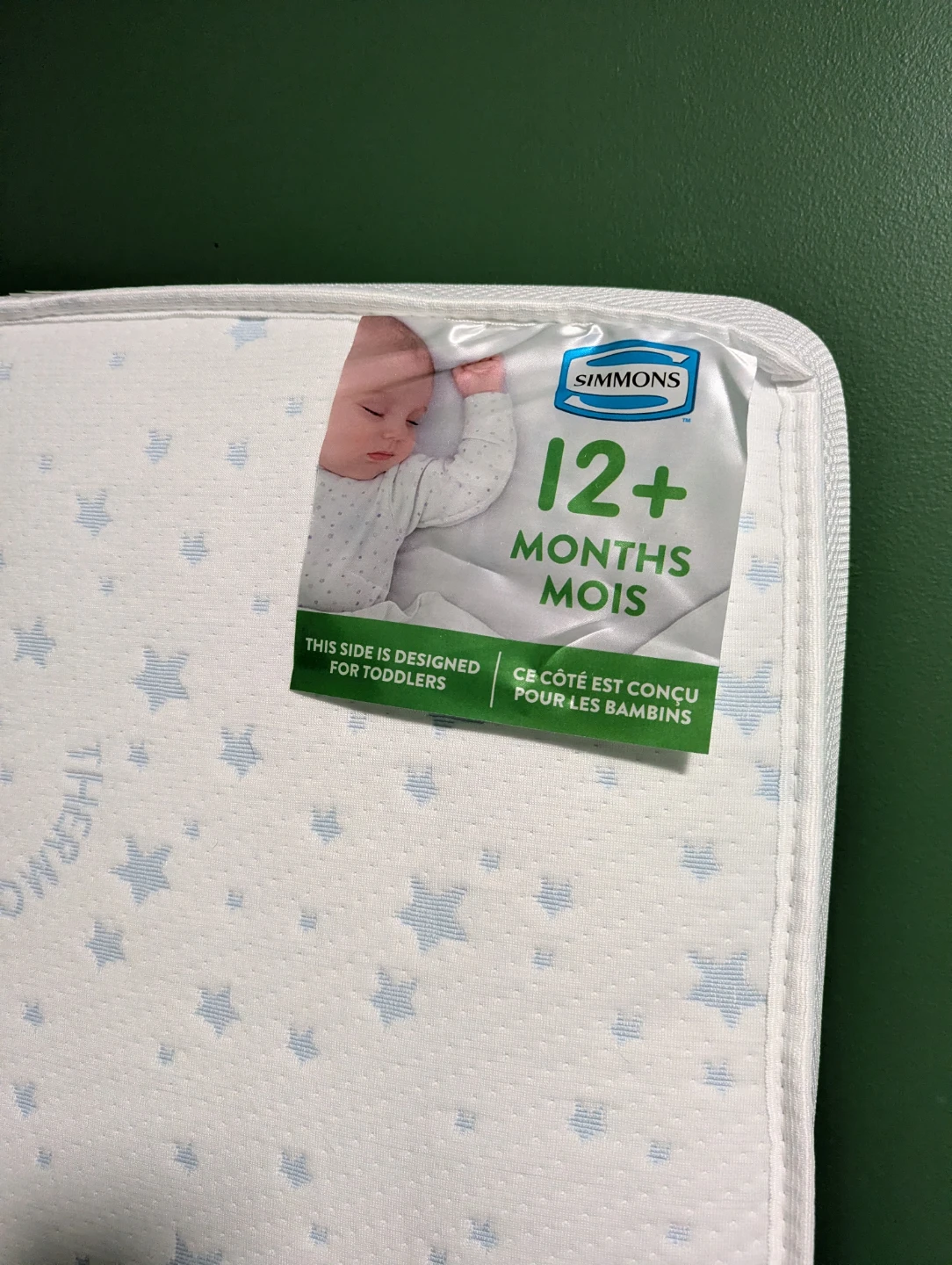Crib with mattress + sheets. - photo 4