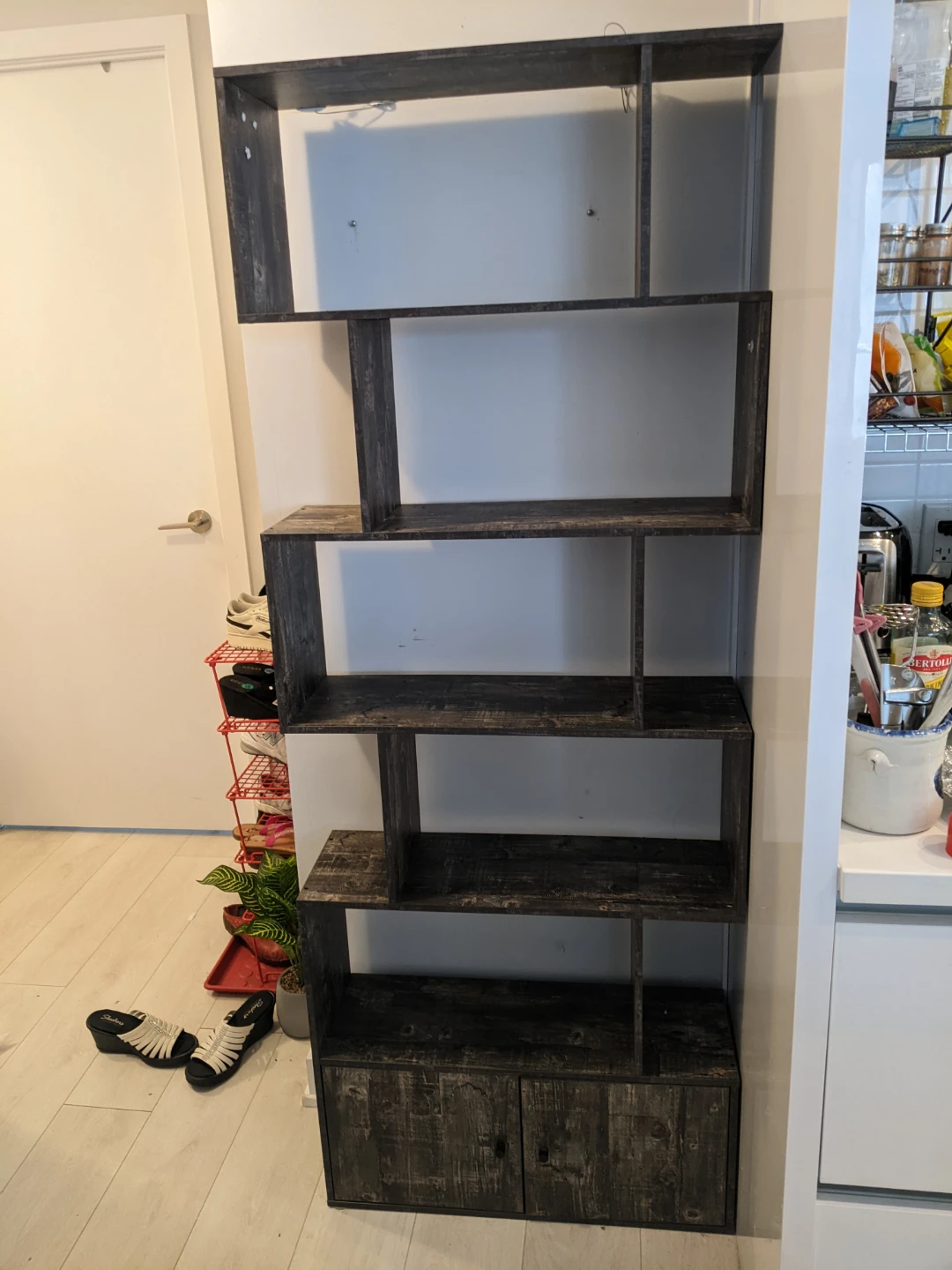Zig Zag book shelf need gone ASAP