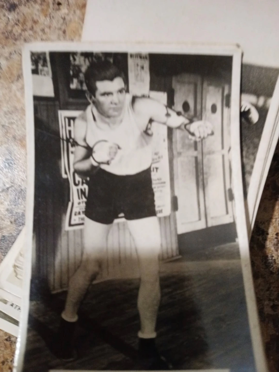 Vintage Football & Boxing Photos - photo 2