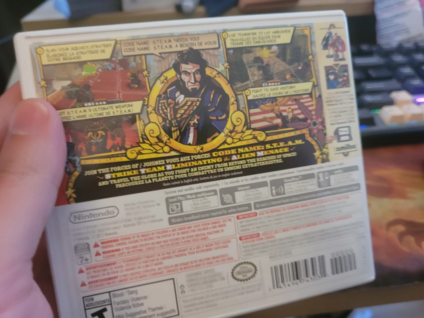 Nintendo 3DS Game: Code Name: S.T.E.A.M. - photo 2
