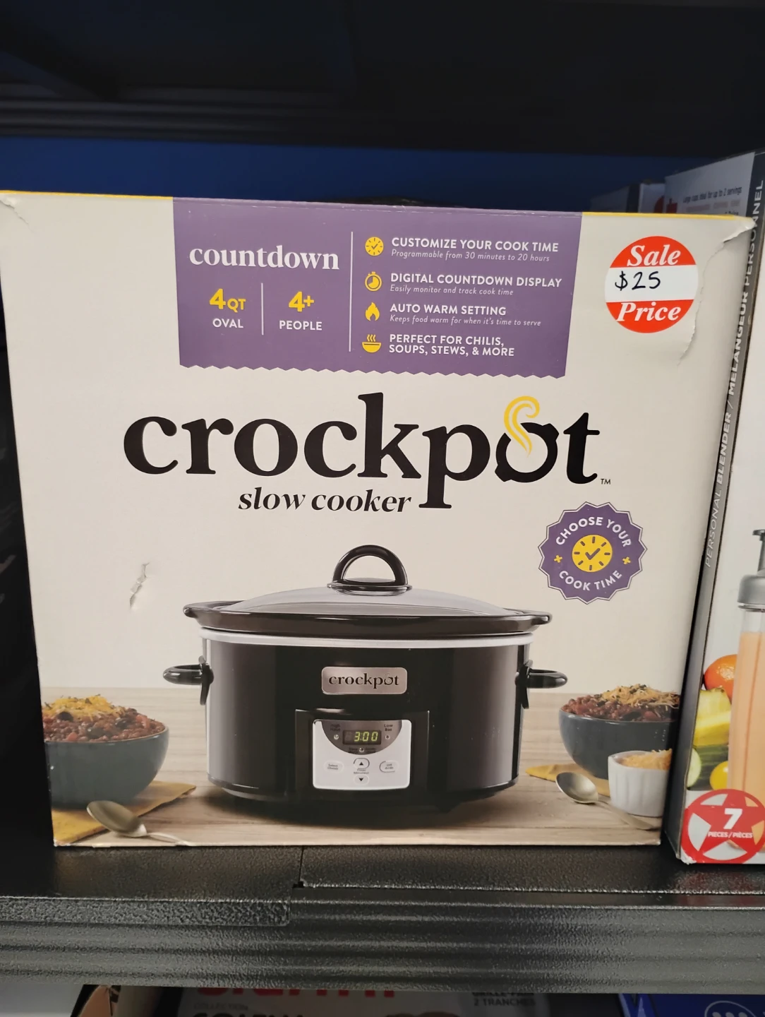 Crockpot 4QT Oval Slow Cooker