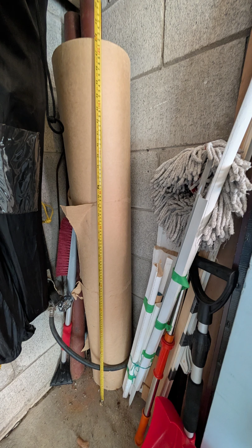 Large Roll of Kraft Paper for Fashion Pattern used - photo 4
