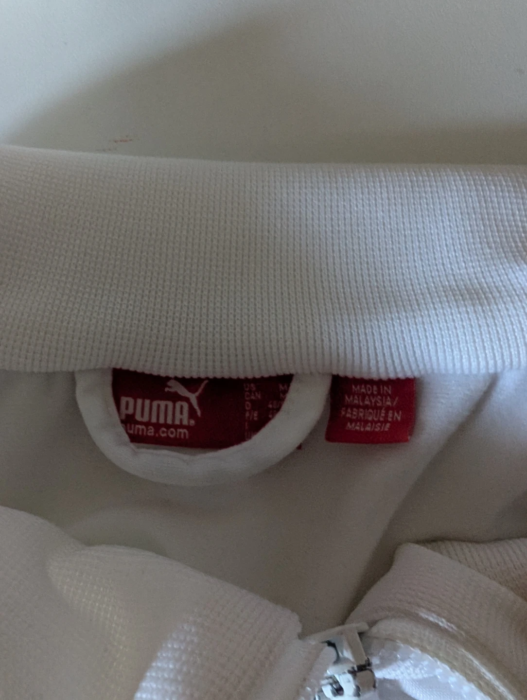 Puma White and Black Track Jacket - photo 2