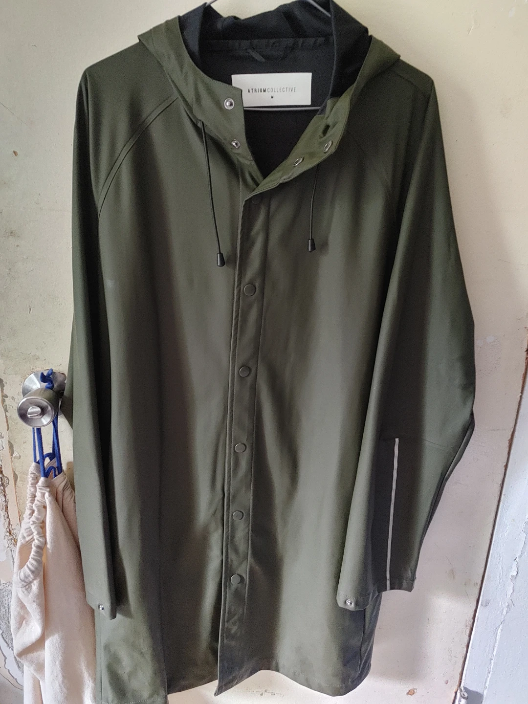 Atrium Collective Water Resistant Rain Jacket - Size M